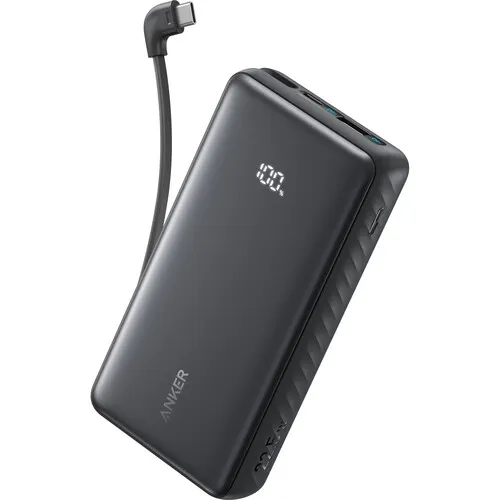 Anker Zolo 20000mAh 22.5W Power Bank with Built-in Type-C Cable at the best price in Bangladesh at Rajshahi Gadget Hub