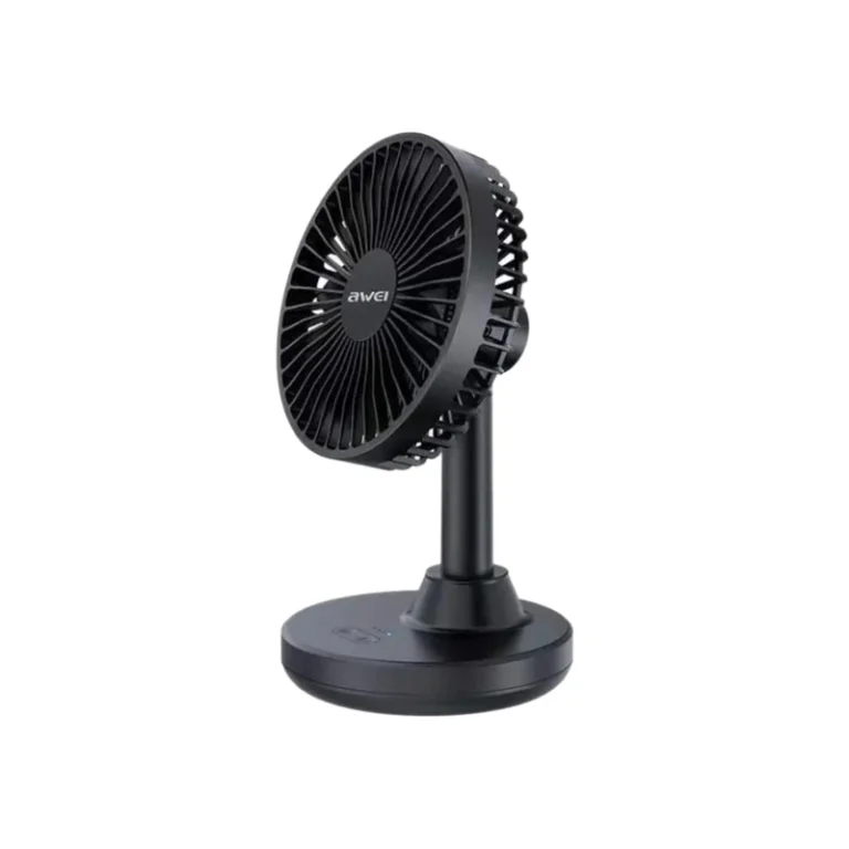 Awei F29 Mini Rechargeable Desktop Oscillating Fan at the best price in Bangladesh at Rajshahi Gadget Hub