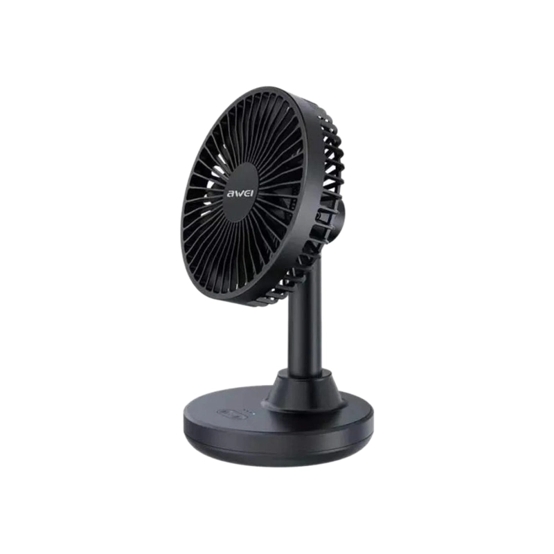 Awei F29 Mini Rechargeable Desktop Oscillating Fan at the best price in Bangladesh at Rajshahi Gadget Hub