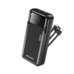 Awei PA-93 20000mah 22.5W Fast Charging Power Bank with Built‑in Cable at the best price in Bangladesh at Rajshahi Gadget Hub