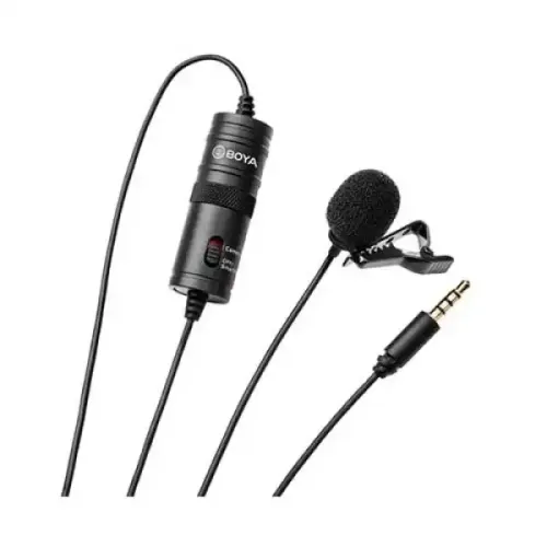 Boya BY-M1 Omnidirectional Lavalier Microphone (Original) at the best price in Bangladesh at Rajshahi Gadget Hub
