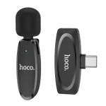 Hoco L15 Type-C Crystal Lavalier Wireless Digital Microphone at the best price in Bangladesh at Rajshahi Gadget Hub
