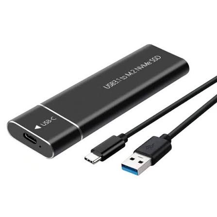 M.2 NVME SSD Enclosure Aluminum Case USB C 3.1 Gen2 10Gbps at the best price in Bangladesh at Rajshahi Gadget Hub