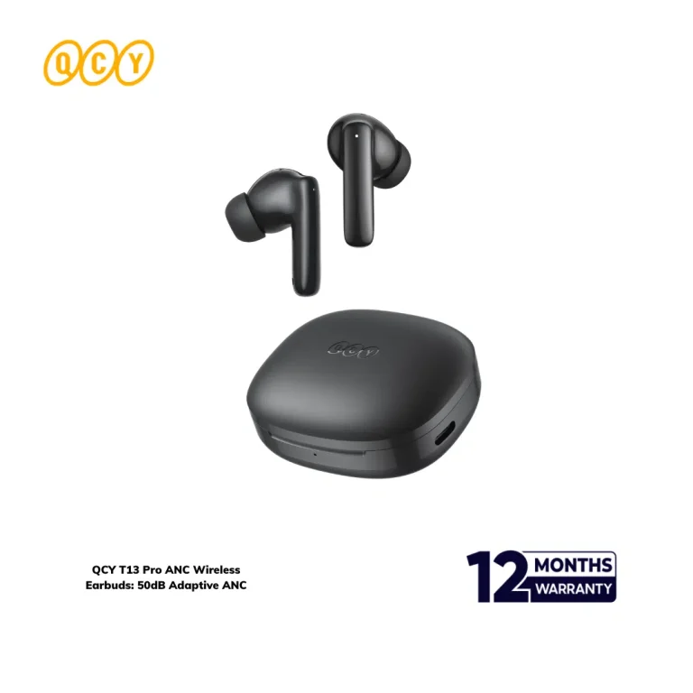 QCY T13 Pro ANC Wireless Earbuds (HT23) at the best price in Bangladesh at Rajshahi Gadget Hub
