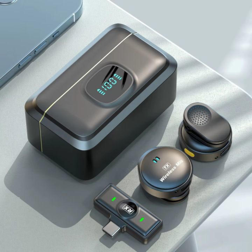 SX21 Original Wireless Magnetic Microphone With ANC Regular and Echo Mode at the best price in Bangladesh at Rajshahi Gadget Hub