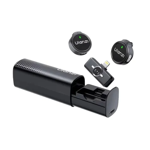 Ulanzi A21 Wireless Microphone at the best price in Bangladesh at Rajshahi Gadget Hub