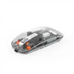 WiWU WM105 Crystal Transparent Magnetic Wireless Mouse at the best price in Bangladesh at Rajshahi Gadget Hub